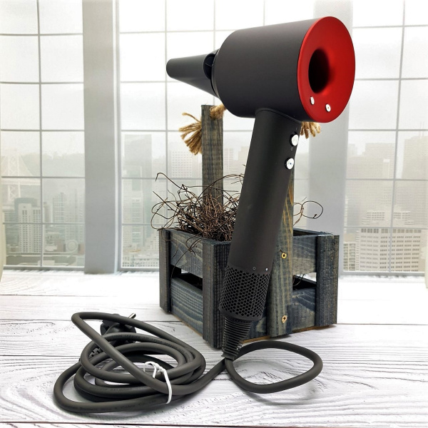 Профессиональный фен Super Hair Dryer 1600 Вт (3 режима скорости, 4 режима сушки, магнитная насадка-концентратор)